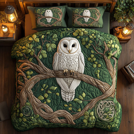 Owl In Mystic Forest WY1904052CL Duvet Cover Set