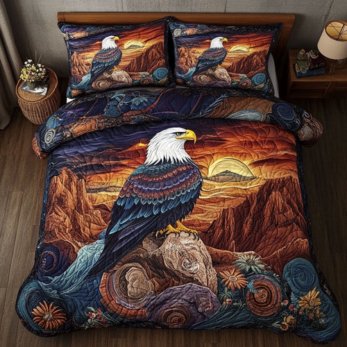 Eagle Guardian Of The Canyon Skies WU1703029CL Duvet Cover Set