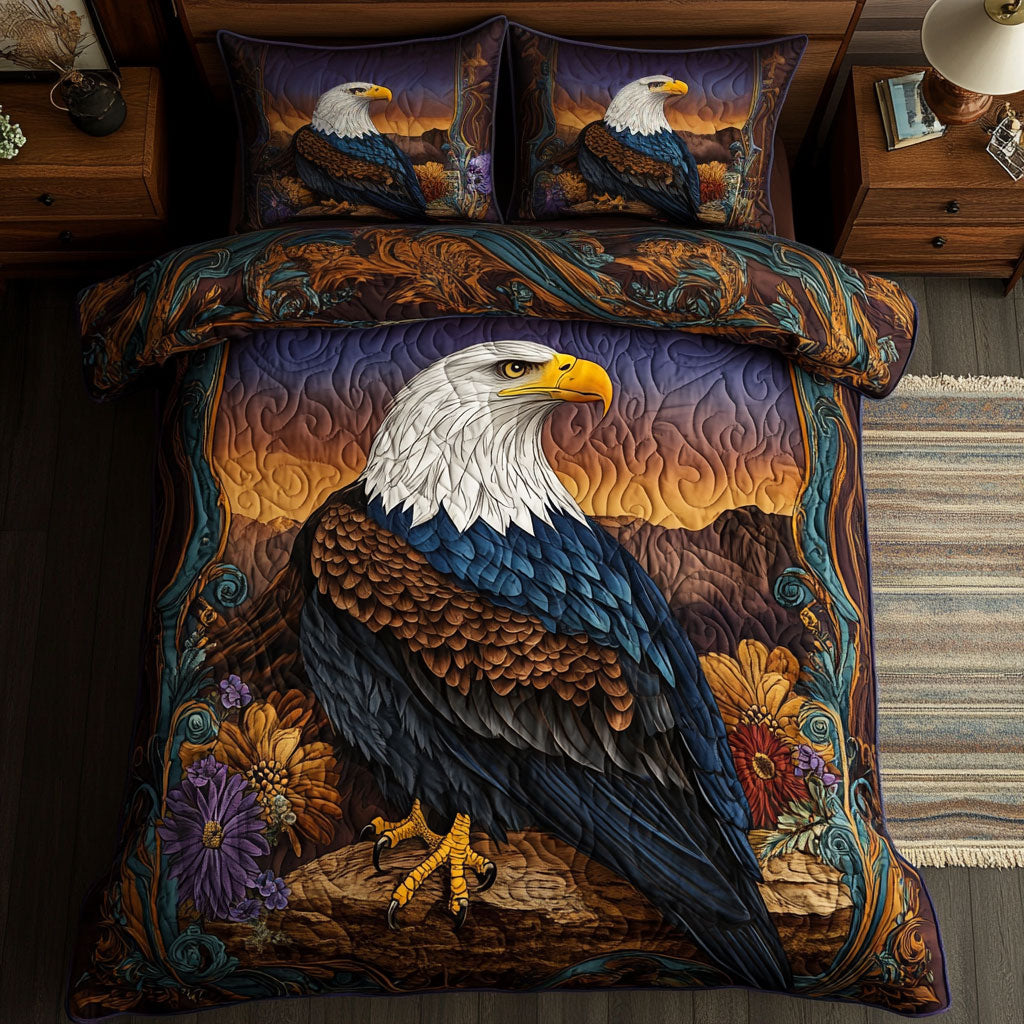 Eagle Guardian Of The Canyon Skies WU1703030CL Duvet Cover Set