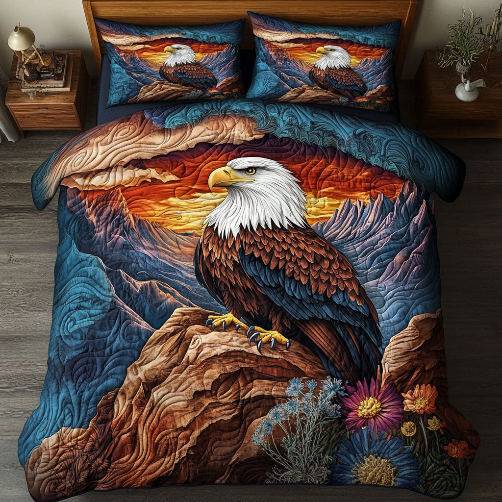 Eagle Guardian Of The Canyon Skies WU1703031CL Duvet Cover Set