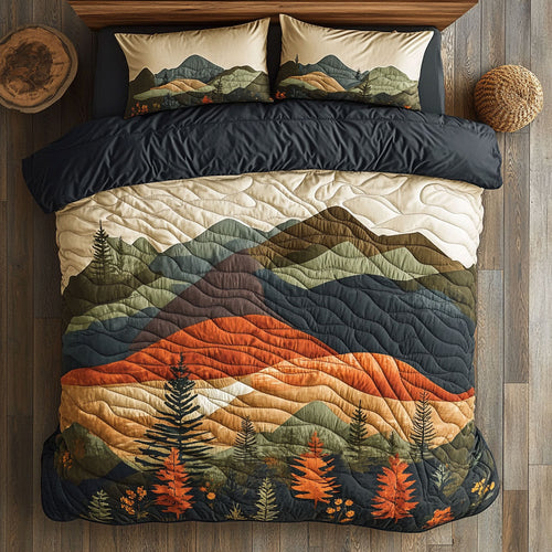 Fall Mountain View WY0807061CL Duvet Cover Set