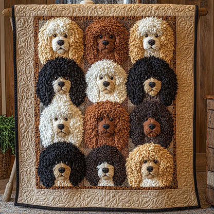 Cozy Canines WY1103012CL Quilt