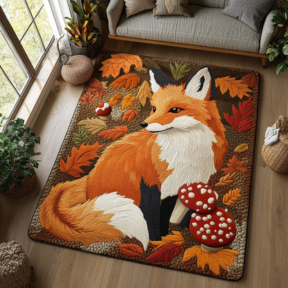 Autumn Red Fox CW1308006CL Area Rug