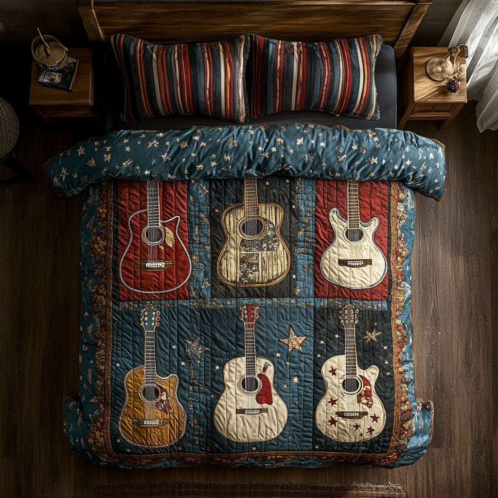 Six String WY2208016CL Duvet Cover Set