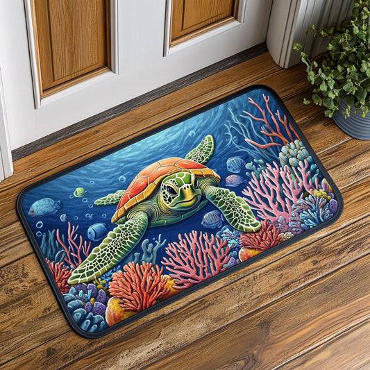 Ocean Turtle CW0309056CL Doormat