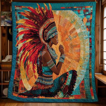 Native Feather Headdress Women WY0603095CL Quilt