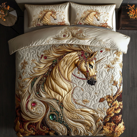 Gilded Gallop WY1003051CL Duvet Cover Set