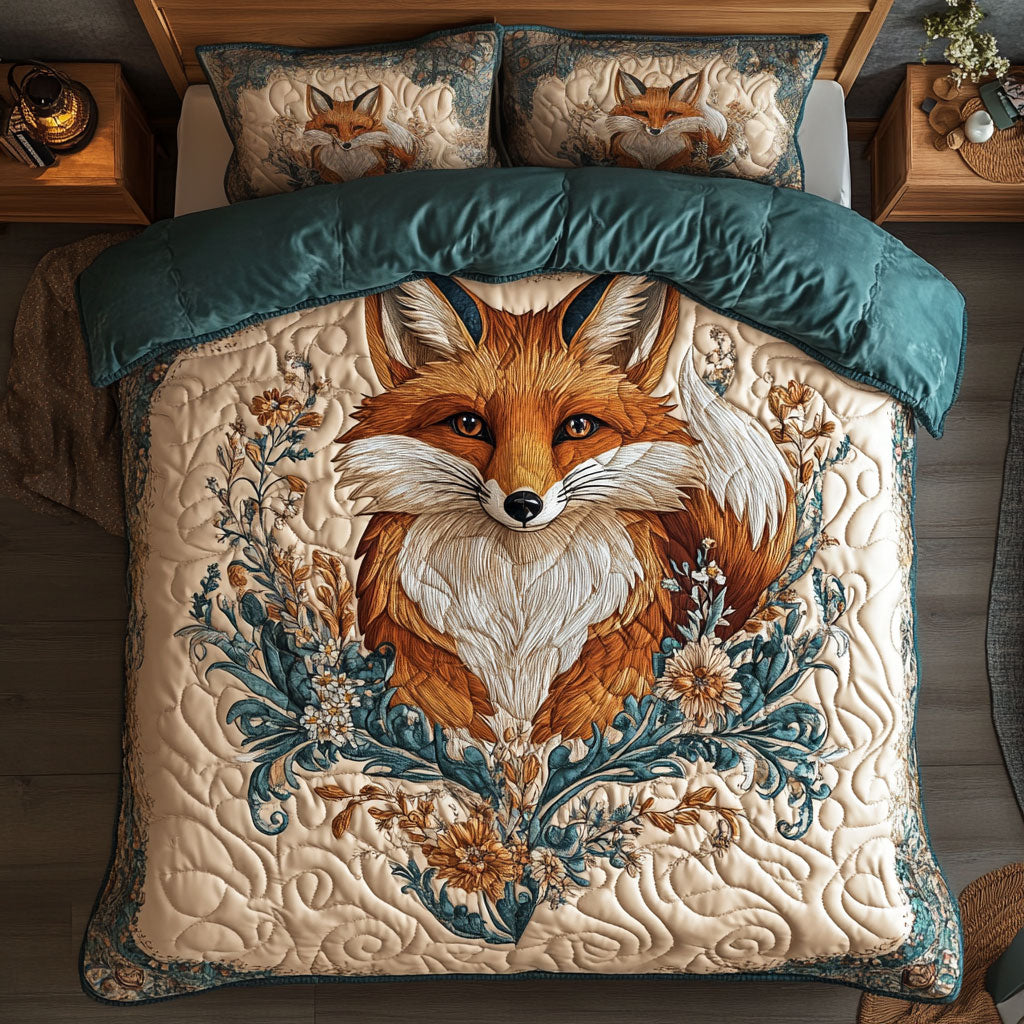 Mystic Fox In Forest WY2502047CL Duvet Cover Set