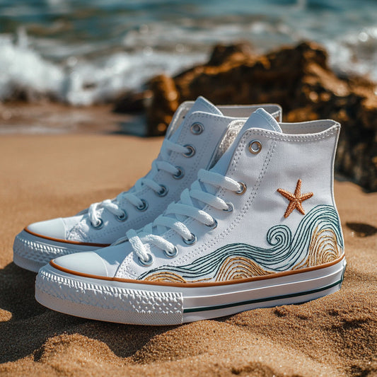 Seafoam Stroll WJ0609002CL Canvas High-Tops