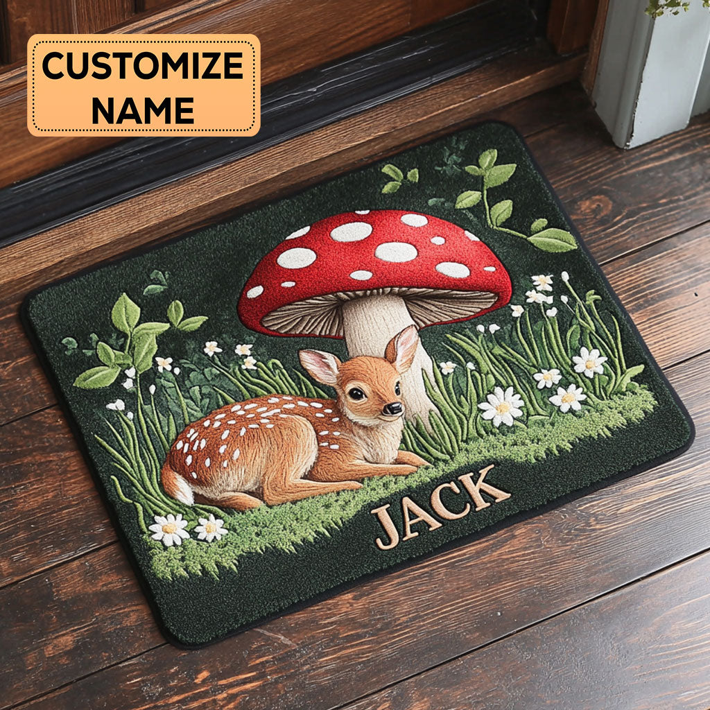 Bambi Eyes CP2508034CL Personalized Doormnat