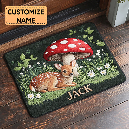 Bambi Eyes CP2508034CL Personalized Doormnat