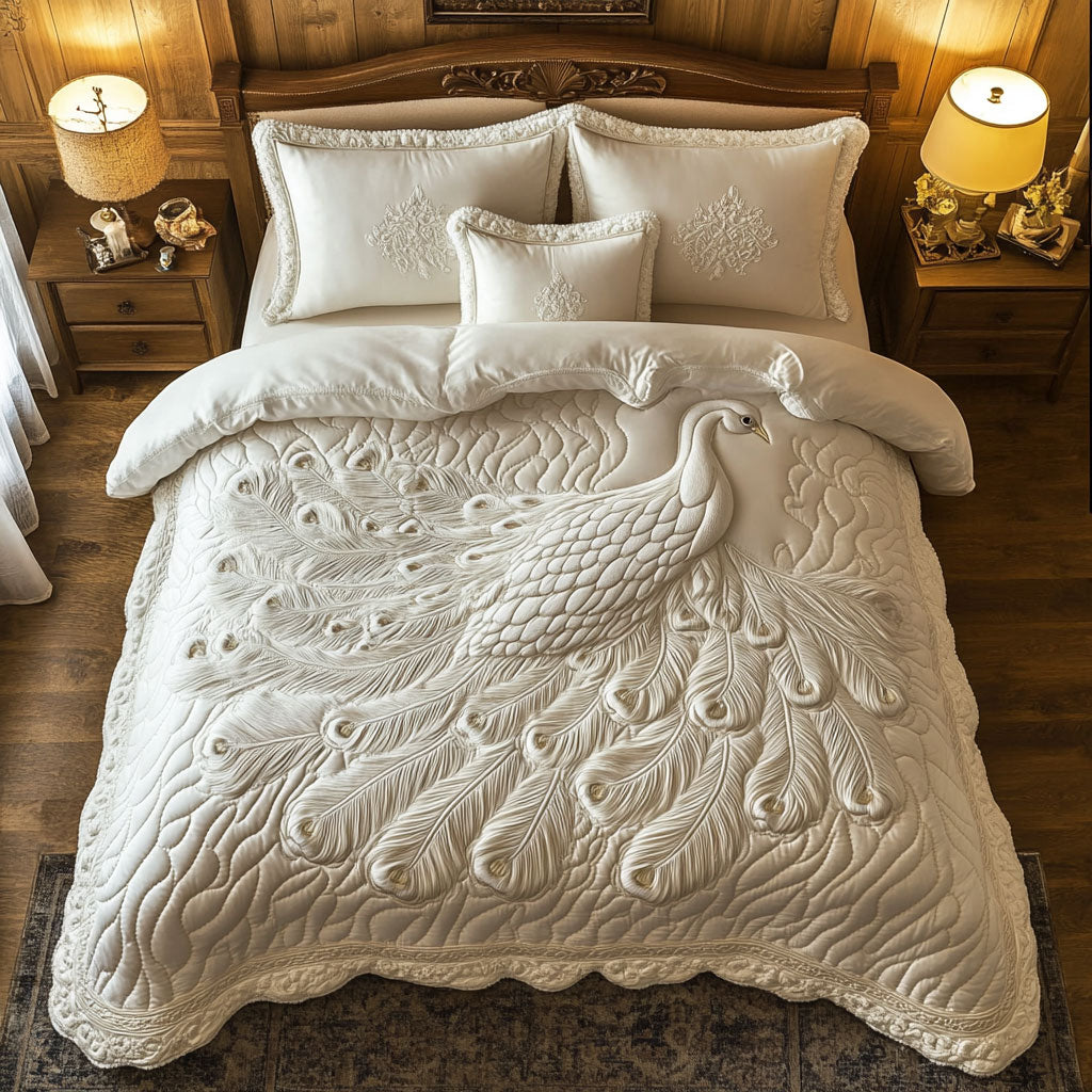 Elegant Peacock CM0905041CL Duvet Cover Set