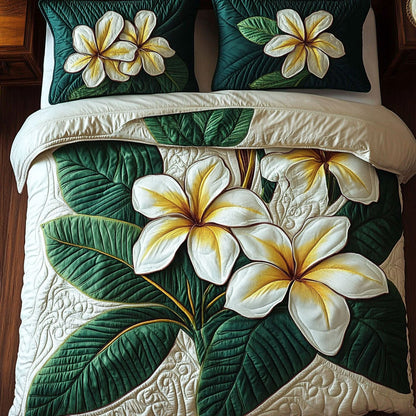 Tropical Plumeria WY1306026CL Duvet Cover Set