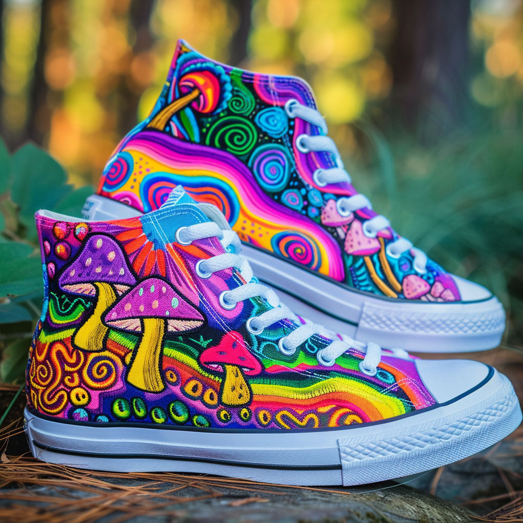 Neon Forest WJ0509062CL Canvas High-Tops