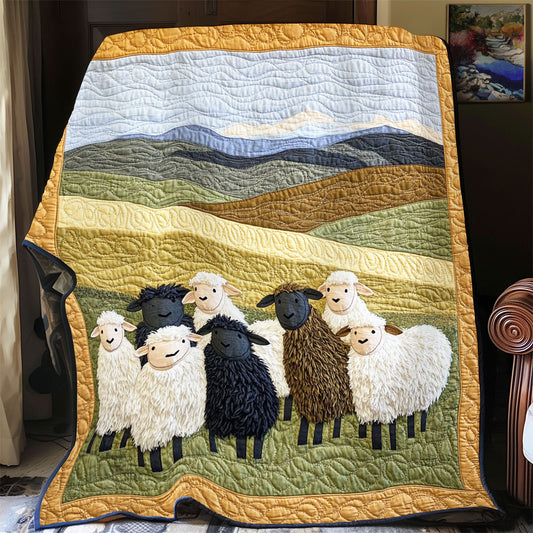 Sheep In Highand WY1303051CL Quilt