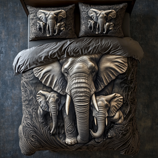 Elephant Family WU1801005CL Duvet Cover Set