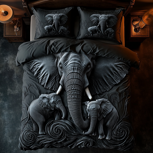 Elephant Family WU1801007CL Duvet Cover Set