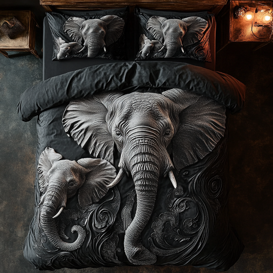 Elephant Family WU1801008CL Duvet Cover Set