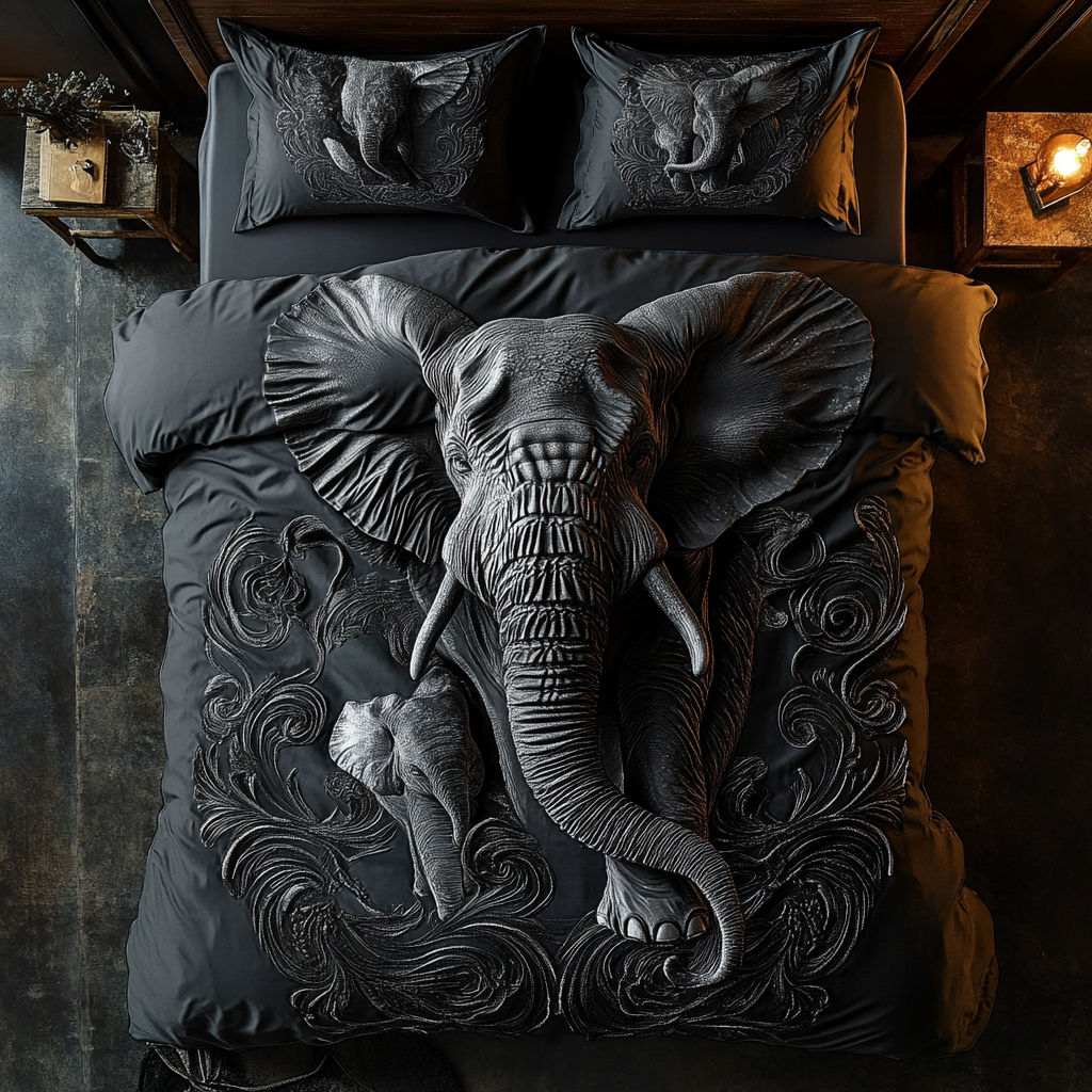 Elephant Family WU1801010CL Duvet Cover Set