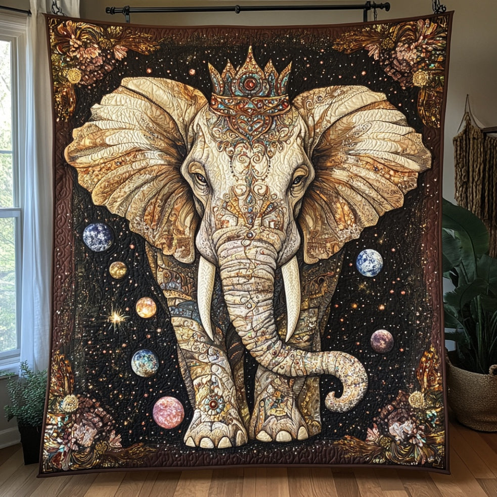 Elephant Queen WU0401031CL Quilt