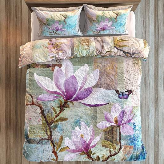 Ethereal Magnolia Glow WU1703055CL Duvet Cover Set