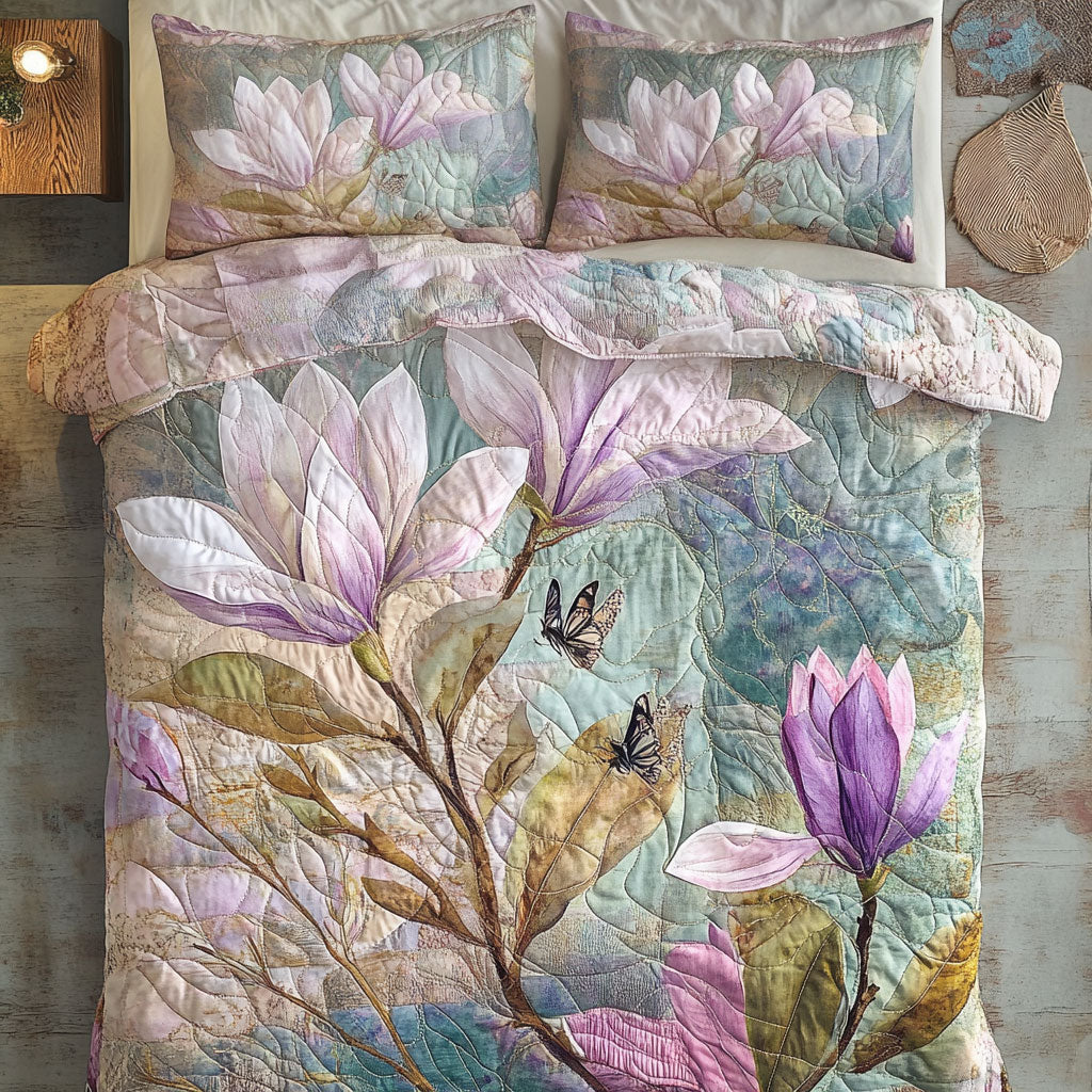 Ethereal Magnolia Glow WU1703056CL Duvet Cover Set