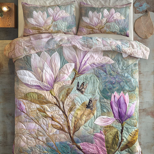 Ethereal Magnolia Glow WU1703056CL Duvet Cover Set