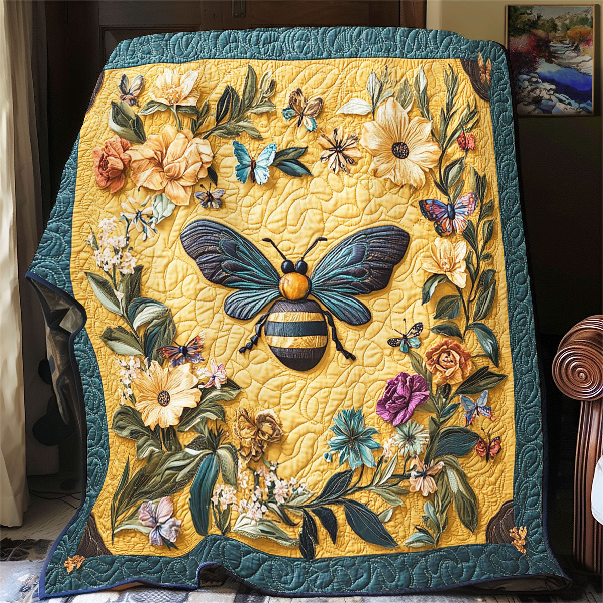 Pollen Dance WY1803048CL Quilt