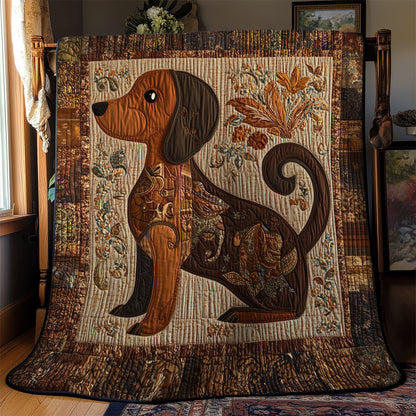 Cute Dachshund WY1303017CL Quilt