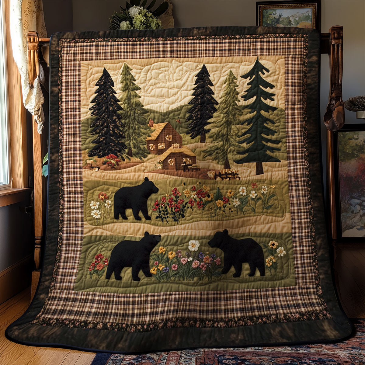 Forest Cubs WY1803023CL Quilt