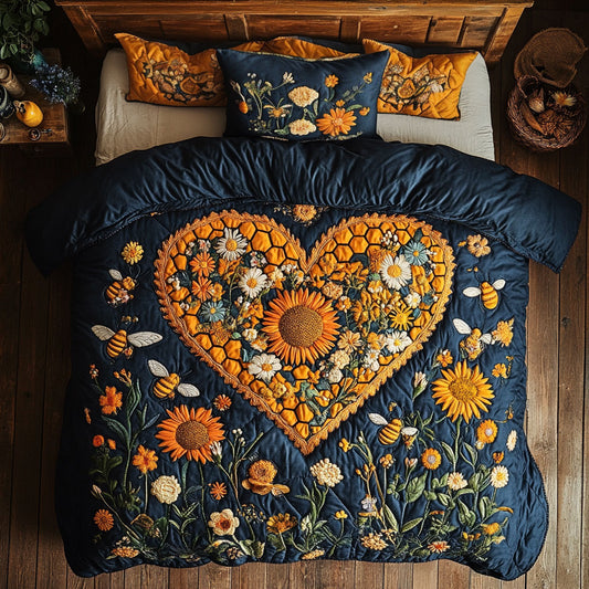 Heart Sunflower WY2605006CL Duvet Cover Set