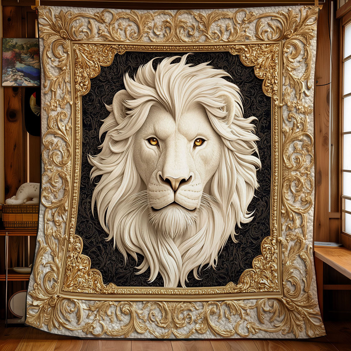 Mystic Lion WY2301066CL Quilt