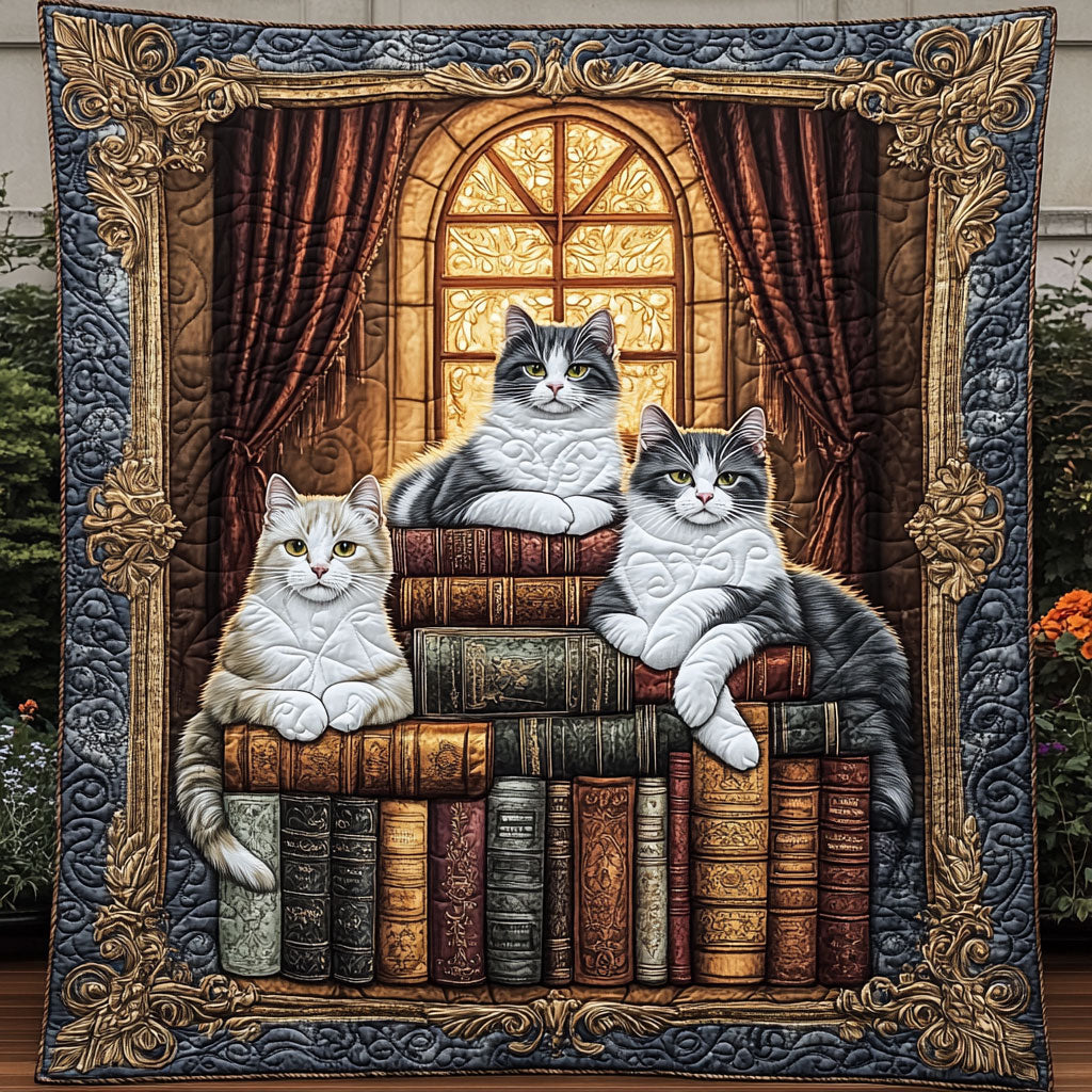 Cozy Cat Chronicles WY1203026CL Quilt