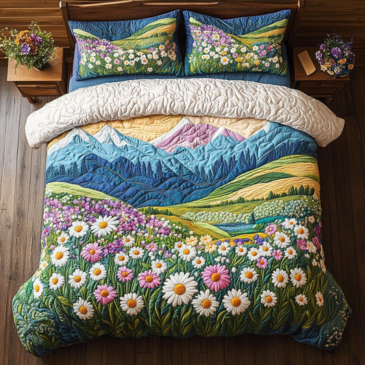 Mountain Bloomscape WY1207048CL Duvet Cover Set