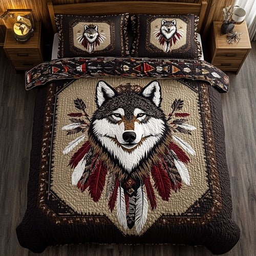 Wolf Moon Protector WY2406090CL Duvet Cover Set