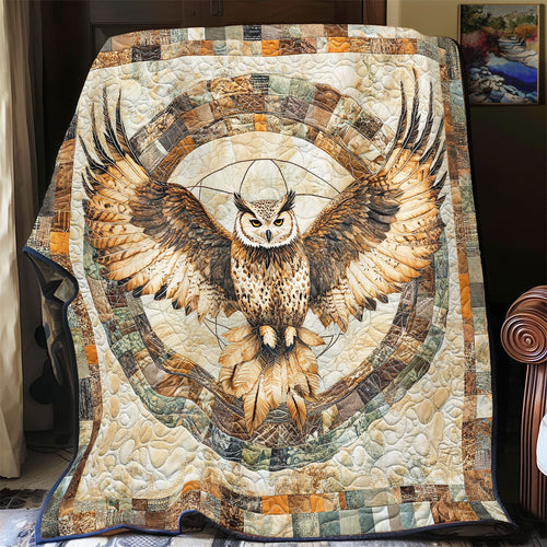 Native Owl WY0402039CL Quilt