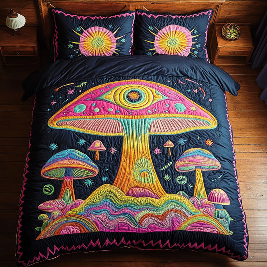 Colorful Mushroom WY1705006CL Duvet Cover Set
