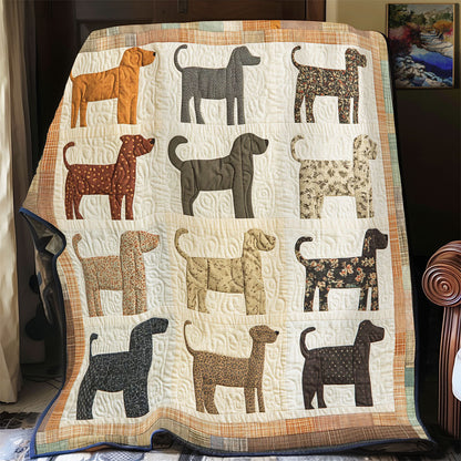 Dogs WY0402014CL Quilt