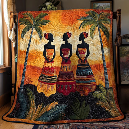 Beauty Of African Women WY1303004CL Quilt