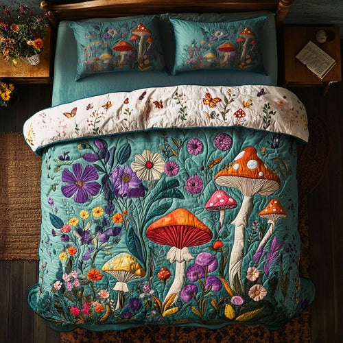 Mystic Mushrooms WY1003116CL Duvet Cover Set