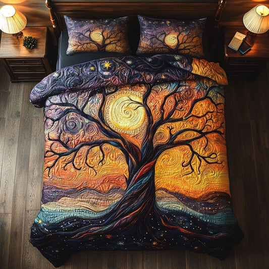 Lunar Tree WY0605049CL Duvet Cover Set