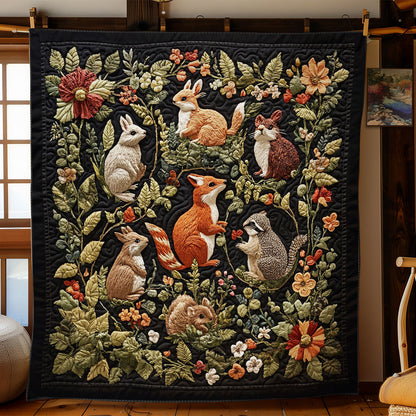 Woodland Pals WY1803032CL Quilt