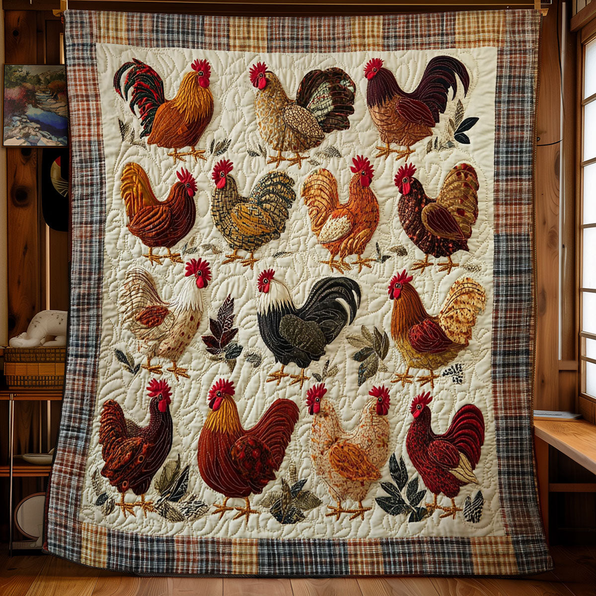 Heritage Flock WY1403027CL Quilt