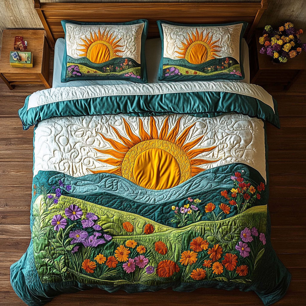 Golden Meadow Rise WY1207046CL Duvet Cover Set