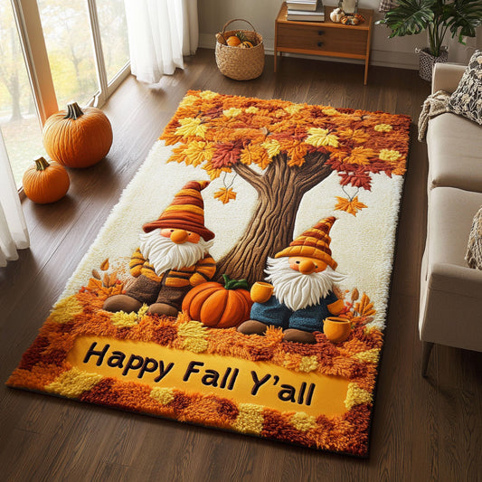 Fall Gnome Gathering WJ1308049CL Area Rug