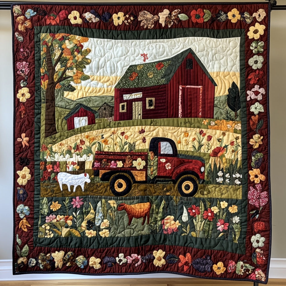 Farmer Love The Field WU0401069CL Quilt