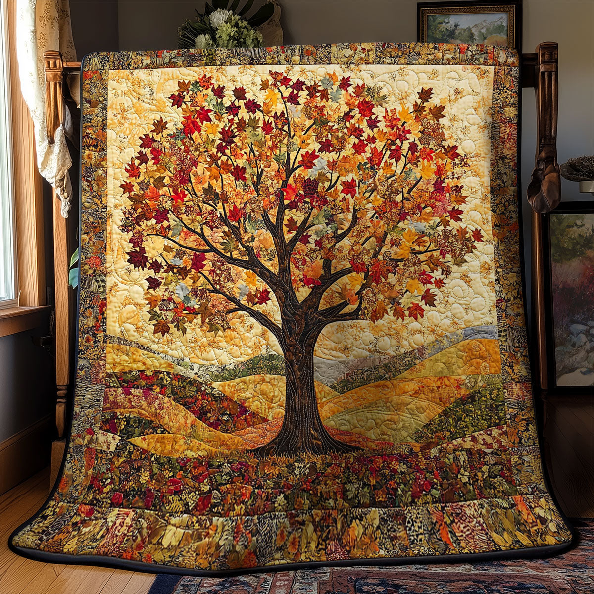 Autumn Tree WY0402001CL Quilt