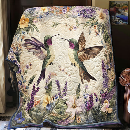 Lavender Birds WY1703115CL Quilt