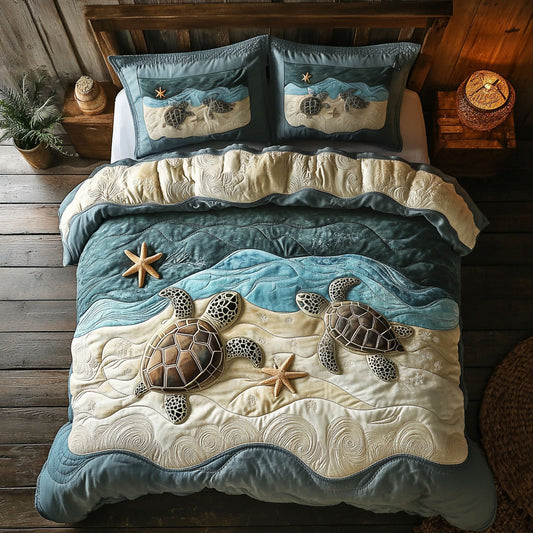 Couple Turtle WY2703034CL Duvet Cover Set