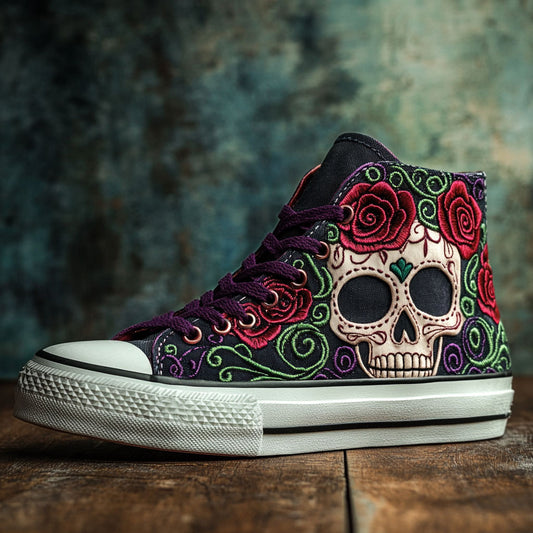 Viva Calavera CP2709146CL Canvas High-Tops